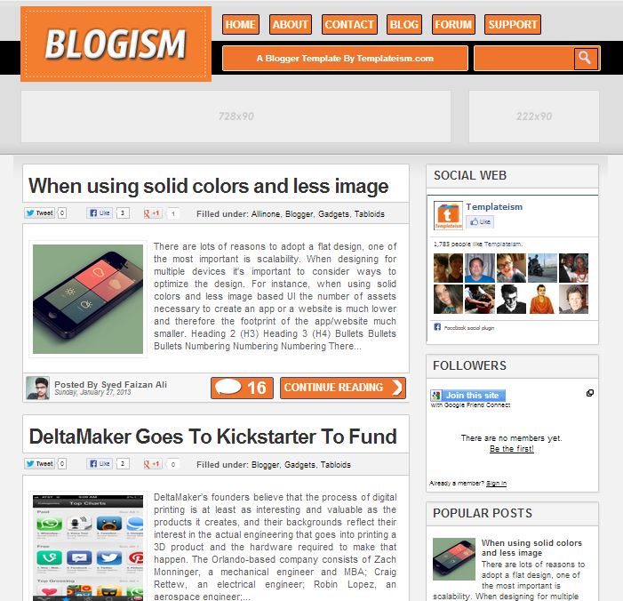 blogism-blogger-template