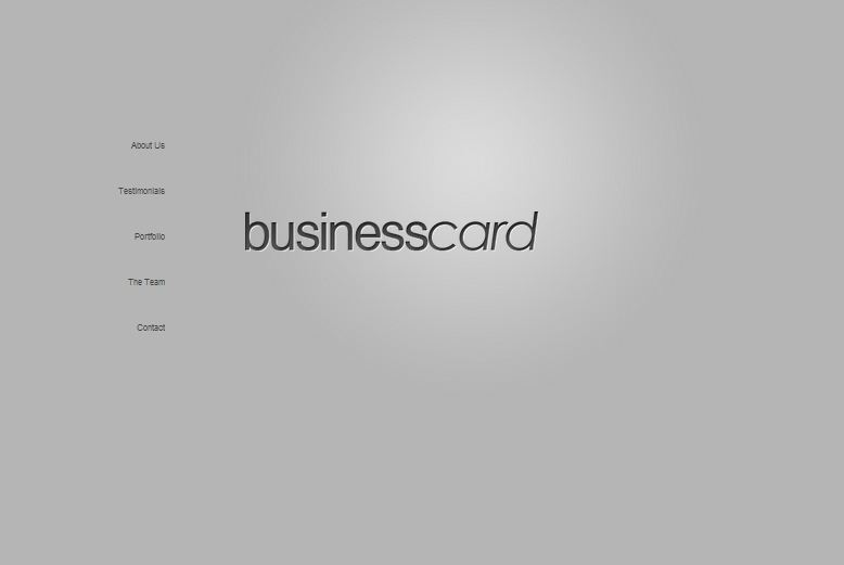 BusinessCard WordPress Theme