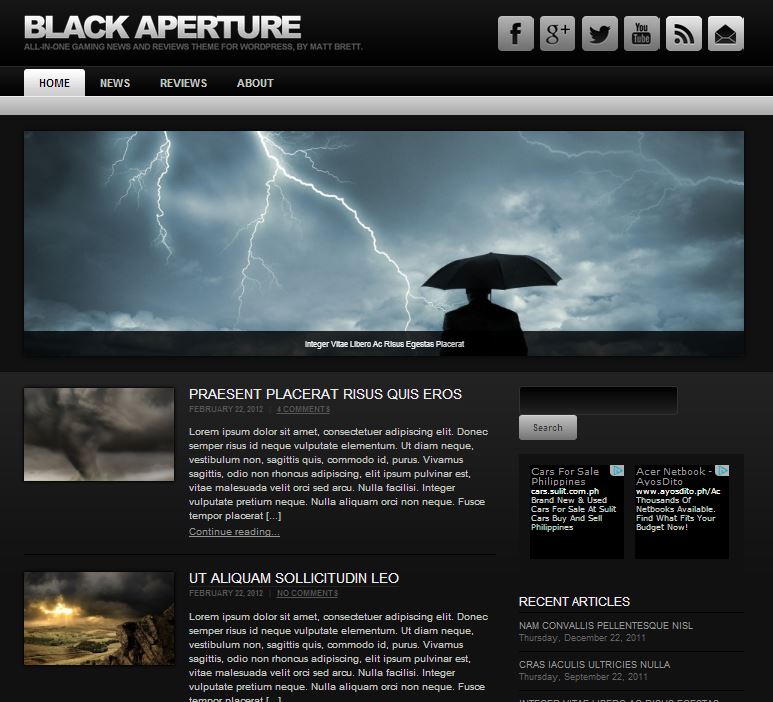 black aperture